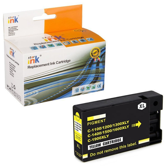 Zestaw czterech tuszy atramentowych Starink zamienników do Canon PGI-1500 (CMYK)