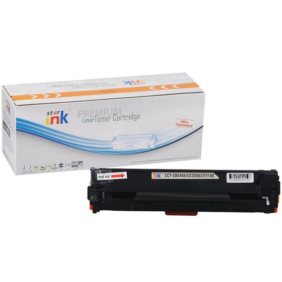 Zestaw czterech tonerów Starink zamienników do HP 125A (CMYK)