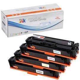 Zestaw czterech tonerów Starink zamienników do HP 203A (CMYK)
