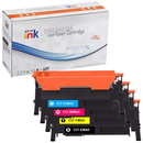 Zestaw czterech tonerów Starink zamienników do Samsung CLT K406S (CMYK)