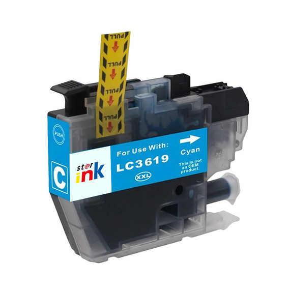 Tusz atramentowy Starink zamiennik do Brother LC3619 C (Błękitny)