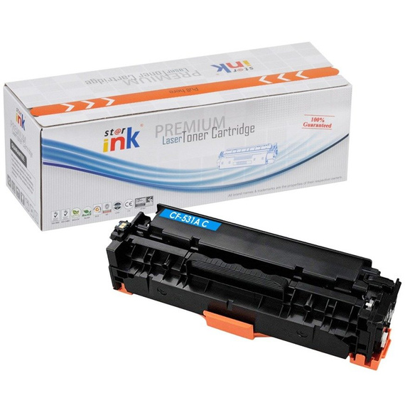 Zestaw czterech tonerów Starink zamienników do HP 205A (CMYK)