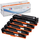 Zestaw pięciu tonerów Starink zamienników do HP 203A (CMYK)
