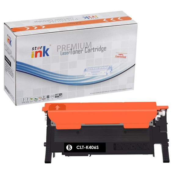 Zestaw czterech tonerów Starink zamienników do Samsung CLT K406S (CMYK)