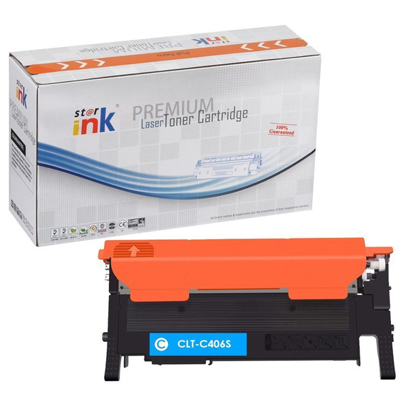 Zestaw pięciu tonerów Starink zamienników do Samsung CLT K406S (CMYK)